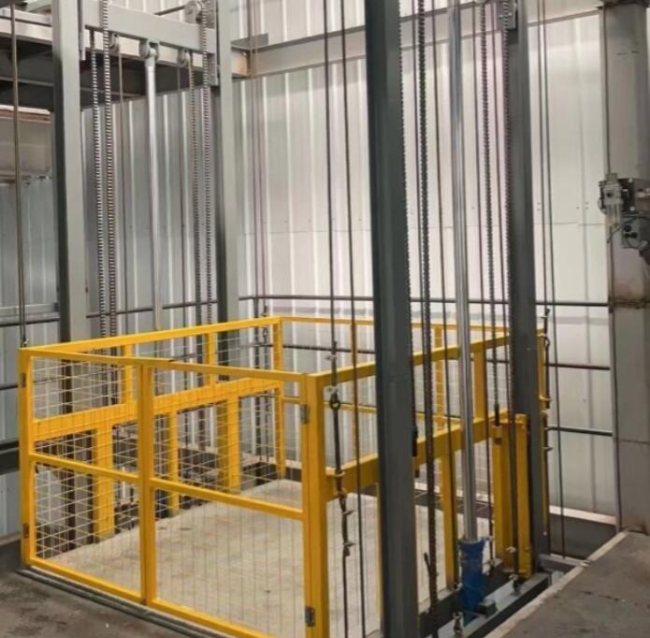 丹东导轨式升降机一般加工周期